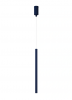 Lampa wisząca granatowa tubka zwis rurka minimalistyczna dekoracyjna Sopel 41826 Sigma